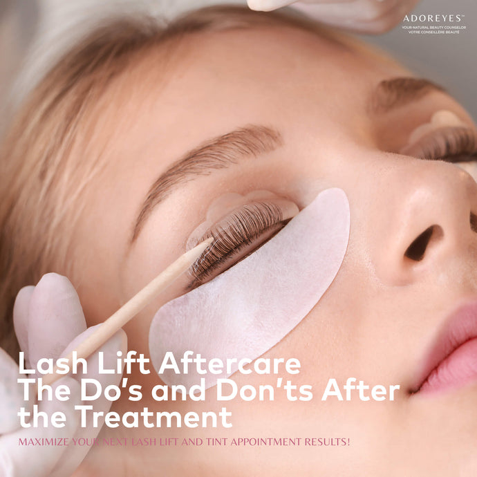 Lash Lift Aftercare - The Do’s and Don’ts After the Treatment