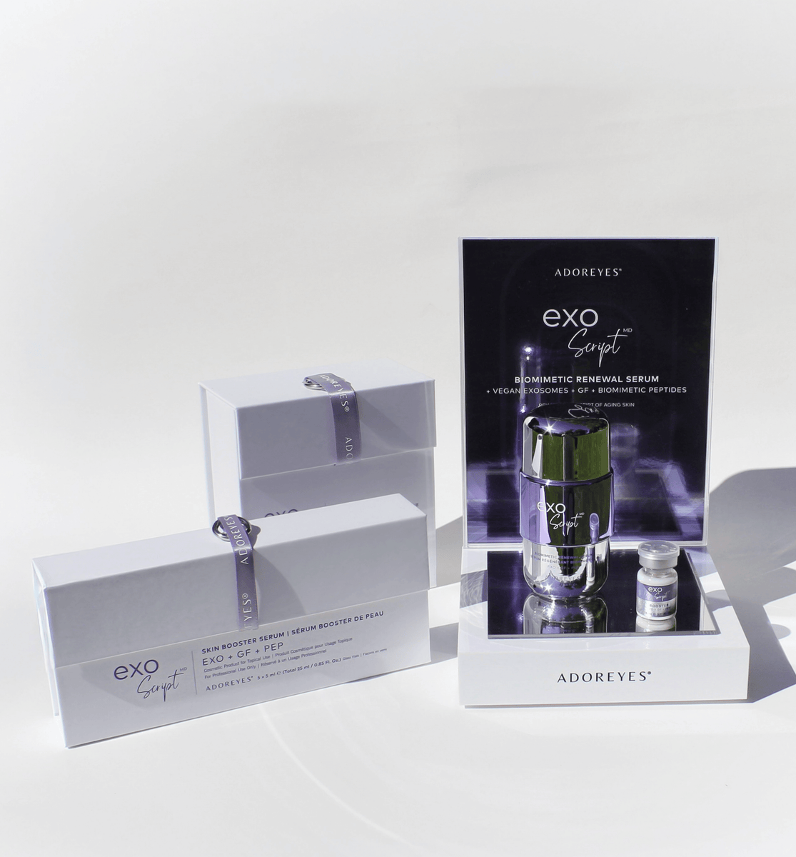 ExoScript MD™ Dual-Exosome Retail + Backbar System Starter Kit