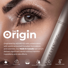 Charger l'image dans la galerie, ADOREYES Plus Lashes Sérum rehausseur de cils avec complexe triple peptide (6 ml) - Fabriqué au Canada