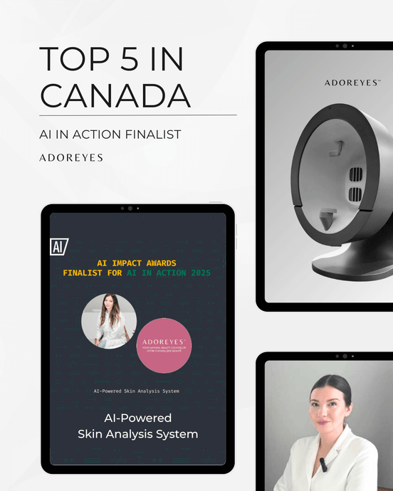 Pioneering the Future of Beauty: ADOREYES Earns Top 5 Spot in Canadian AI Awards