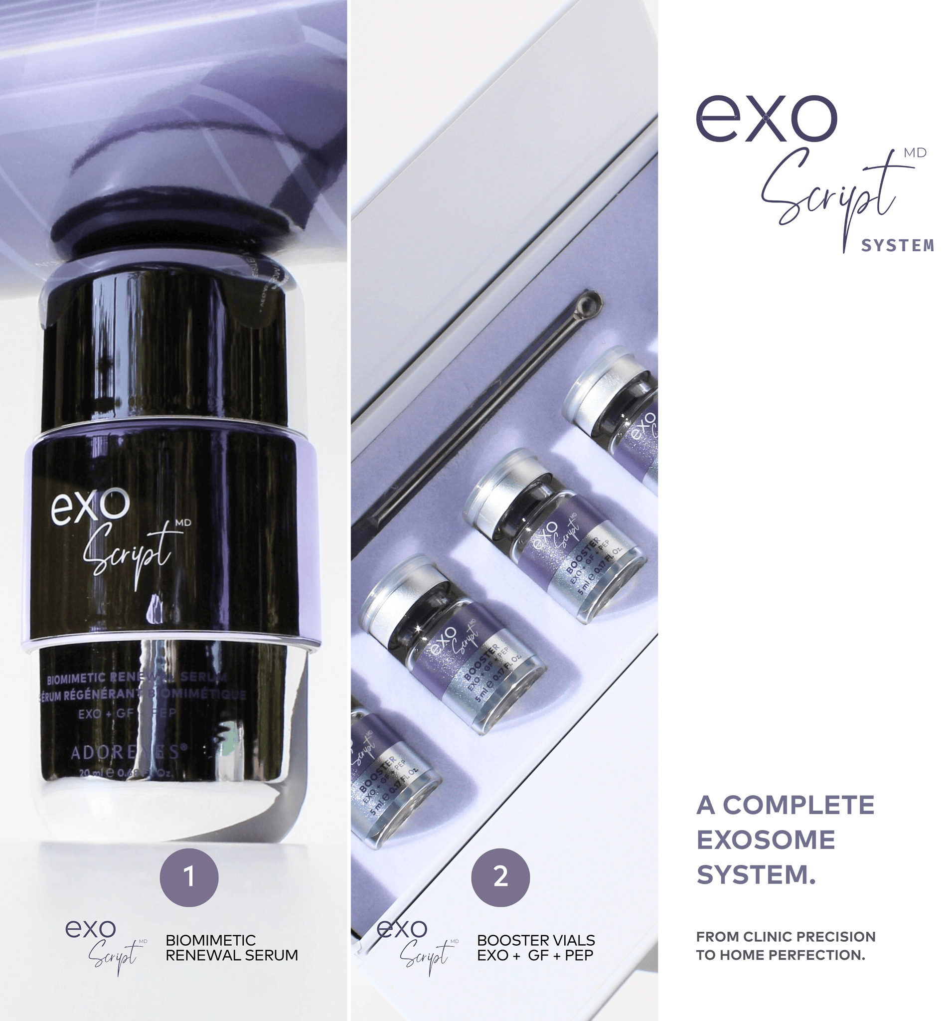 ExoScript MD™ Dual-Exosome Retail + Backbar System Starter Kit ExoScript MD™ Dual-Exosome Retail + Backbar System Starter Kit