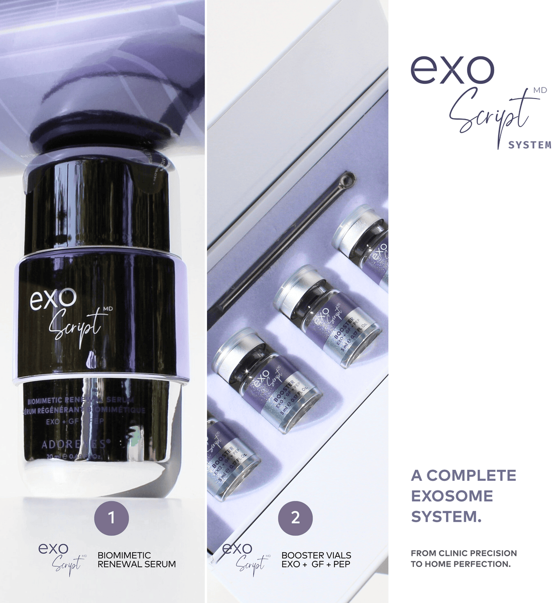 ExoScript MD™ Dual-Exosome Retail + Backbar System Starter Kit – ADOREYES