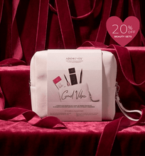 Charger l'image dans la galerie, ADOREYES Good Vibes Set - Comprend un sérum pour cils, un eye-liner liquide obsidienne et un sac de soins de la peau 