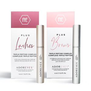 Canadian Themed Holiday Duo "Let it Grow!" with Plus Lashes & Brows Enhancing Serums