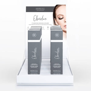 ADOREYES Obsidian Makeup Starter Pack – 8 units with Display Stand and Flyers